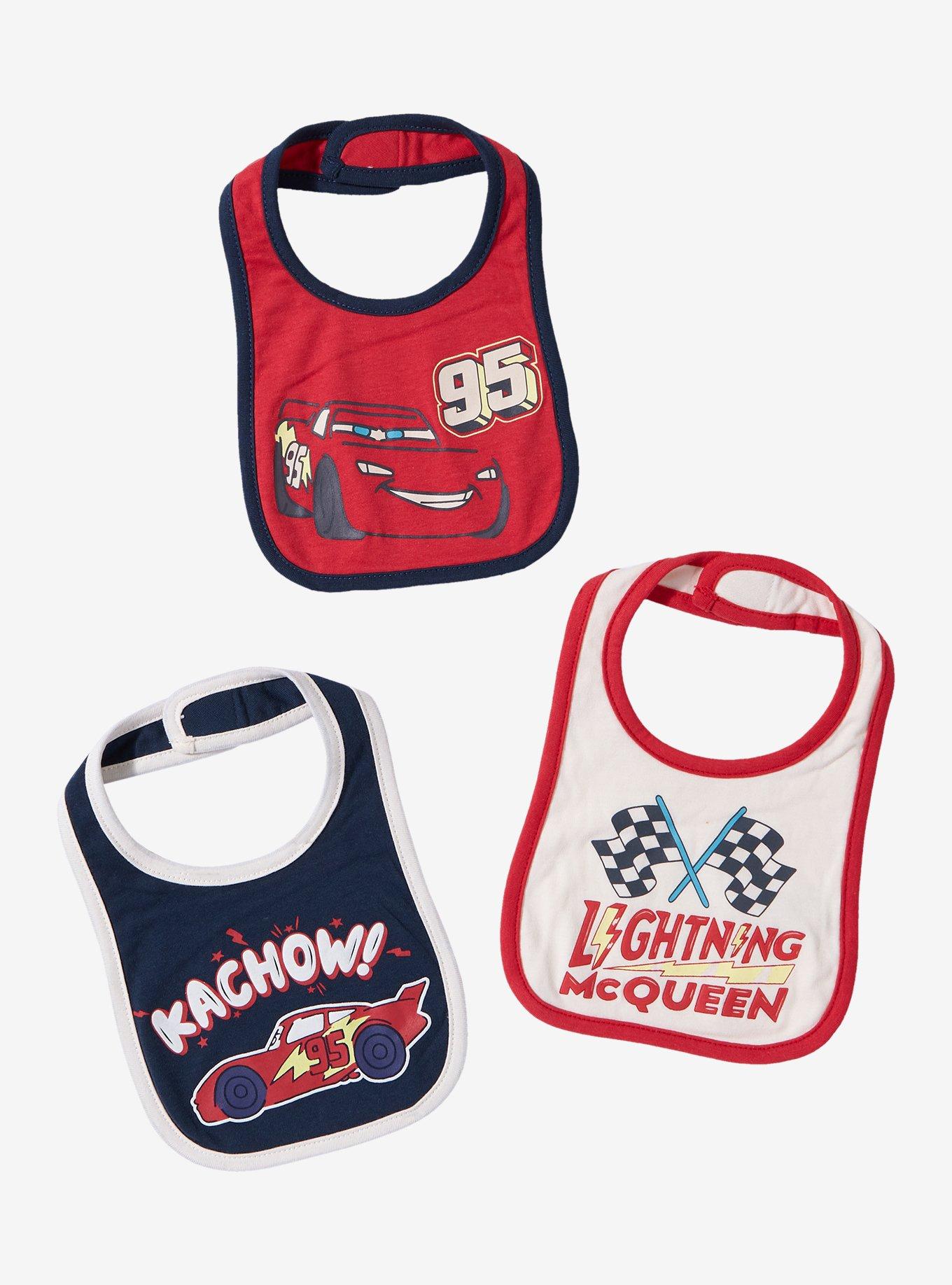 Disney Pixar Cars Lightning McQueen Icons Bib Set - BoxLunch Exclusive