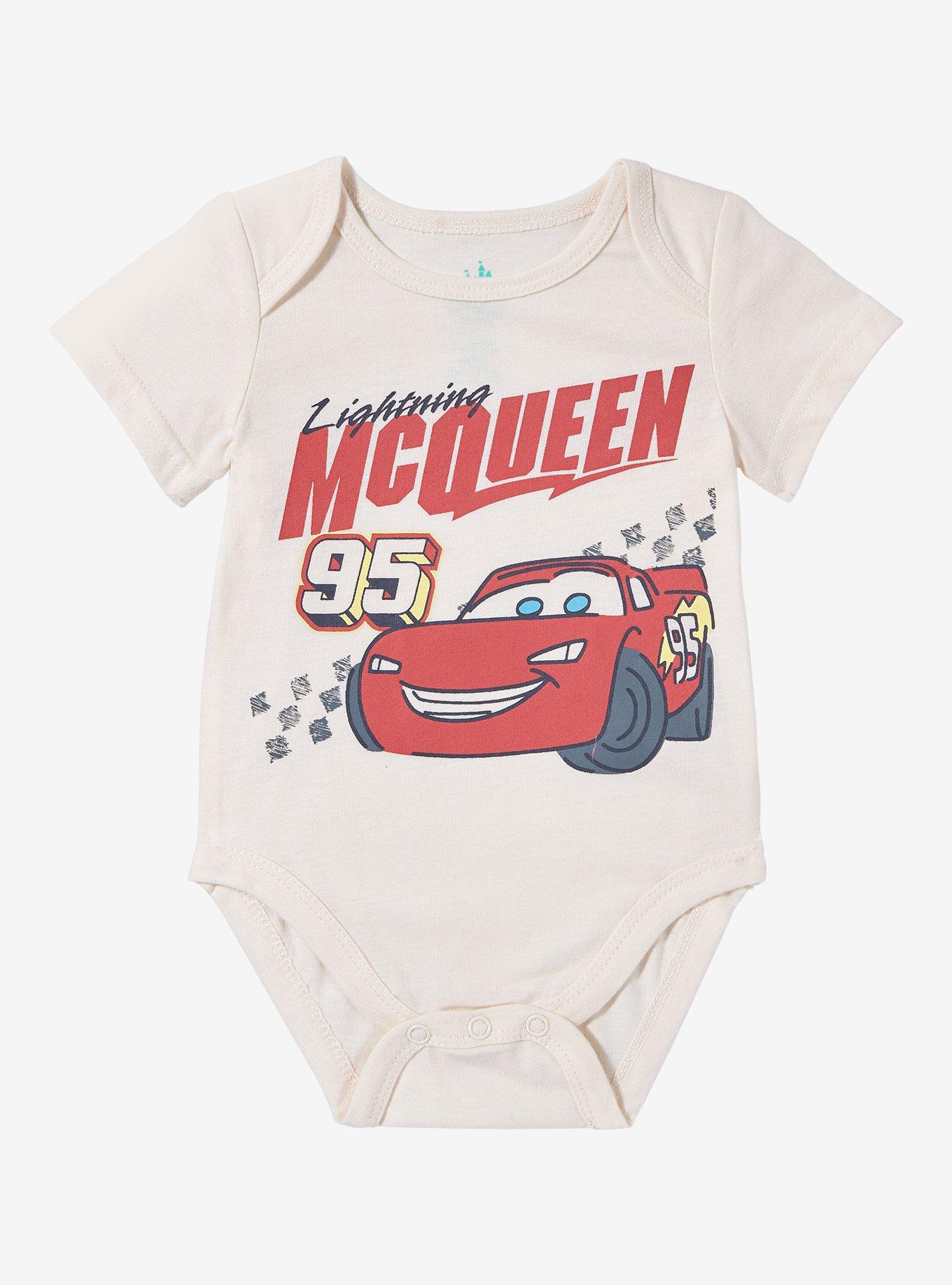 Disney Pixar Cars Lightning McQueen Infant One-Piece - BoxLunch Exclusive, , hi-res