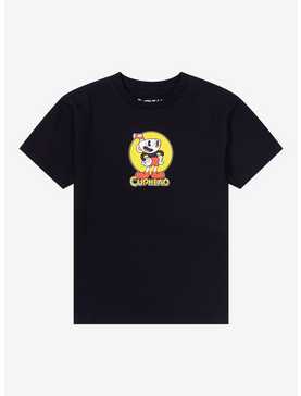 Cuphead Portrait Line Art Youth T-Shirt — BoxLunch Exclusive, , hi-res
