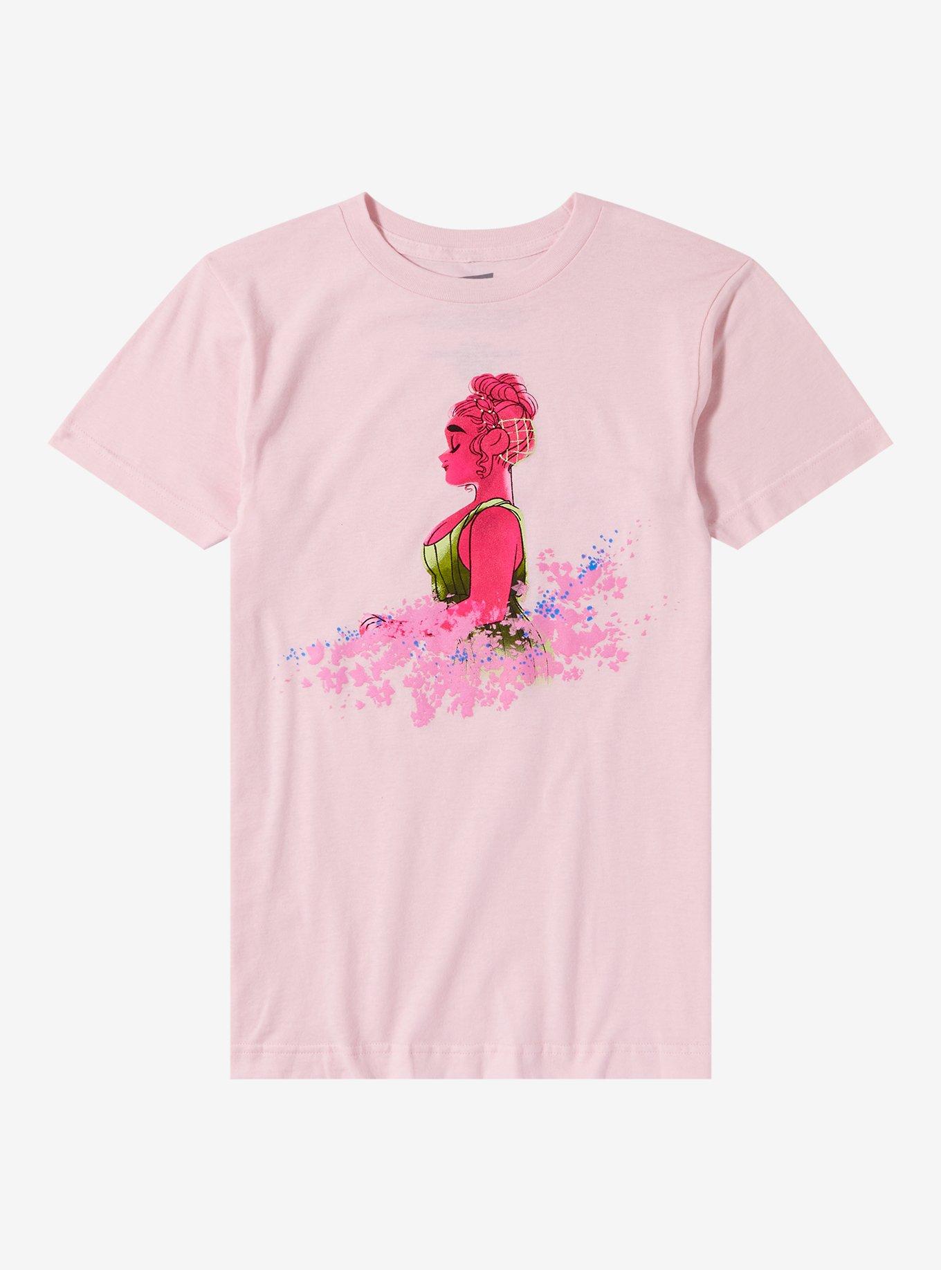 Lore Olympus Persephone Flower Boyfriend Fit Girls T-Shirt, MULTI, hi-res