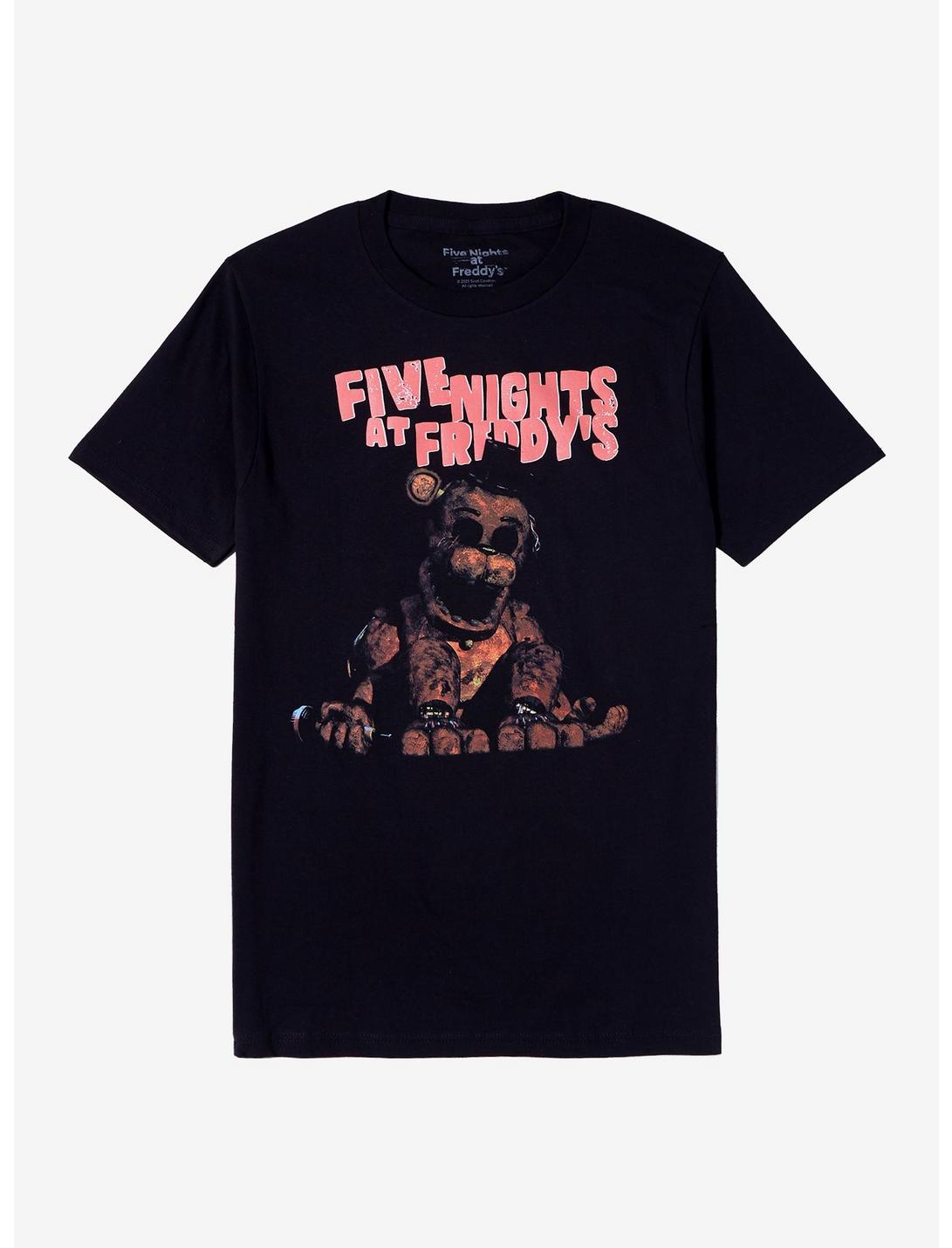 Five Nights At Freddy's Black Eyes Boyfriend Fit Girls T-Shirt, MULTI, hi-res