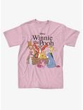 Disney Winnie The Pooh Group Pink Boyfriend Fit Girls T-Shirt, MULTI, hi-res