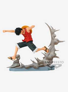 Banpresto One Piece Senkozekkei Monkey D. Luffy Figure, , hi-res