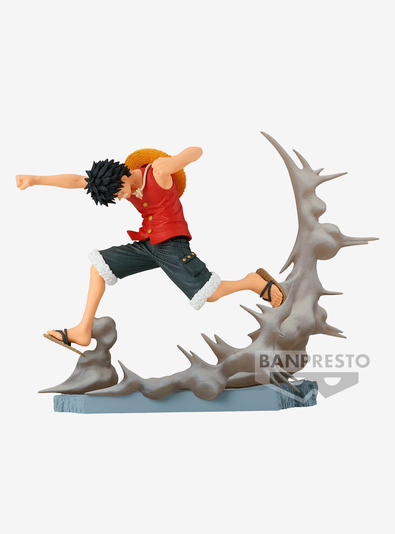 Banpresto One Piece Senkozekkei Monkey D. Luffy Figure, , hi-res
