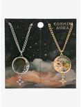 Cosmic Aura Celestial Dried Floral Best Friend Necklace Set, , hi-res