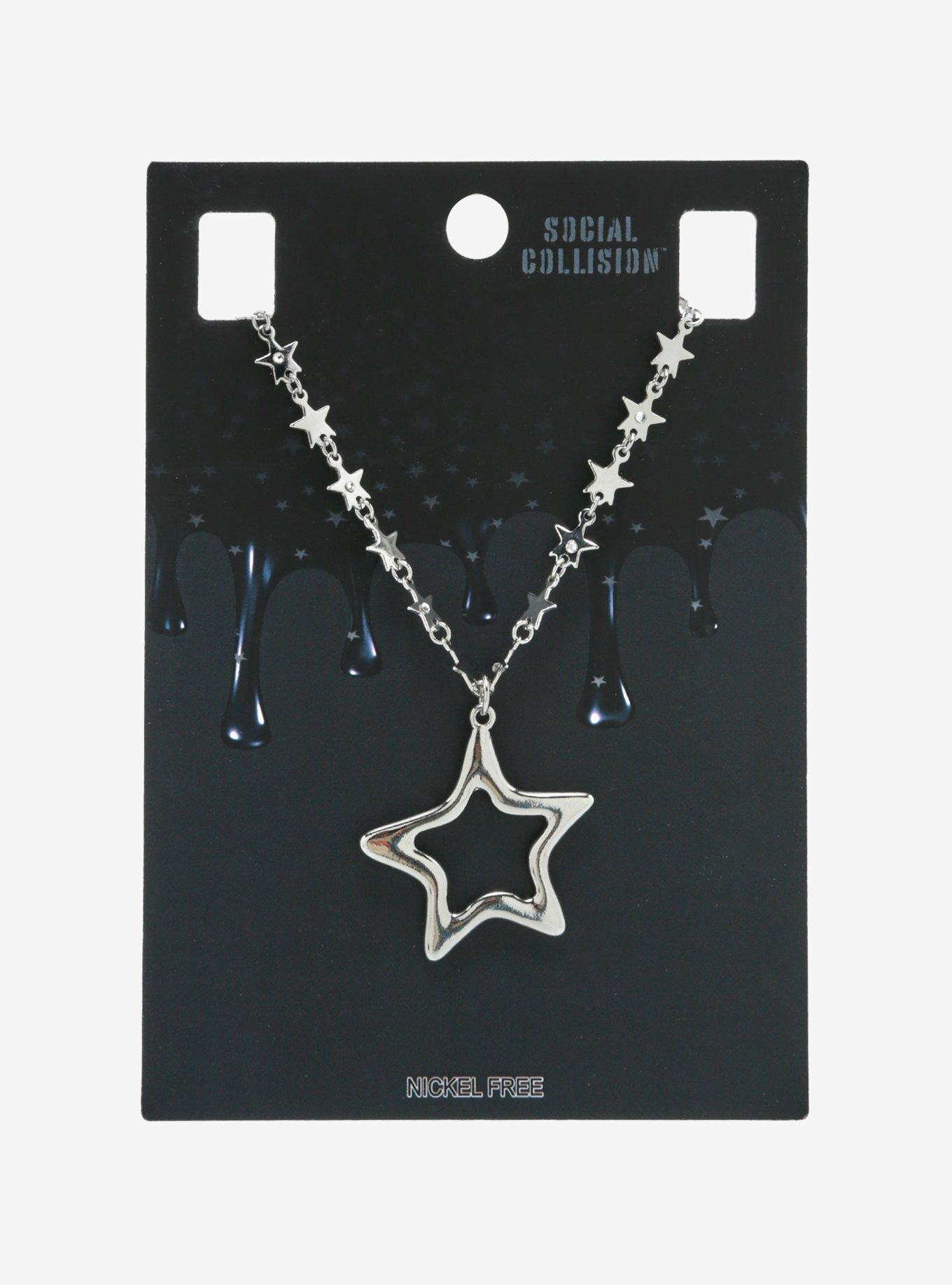 Social Collision® Star Chain Choker, , hi-res