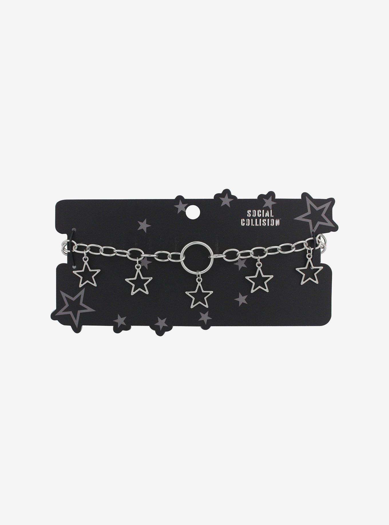 Social Collision® Star Hardware Chain Choker, , hi-res