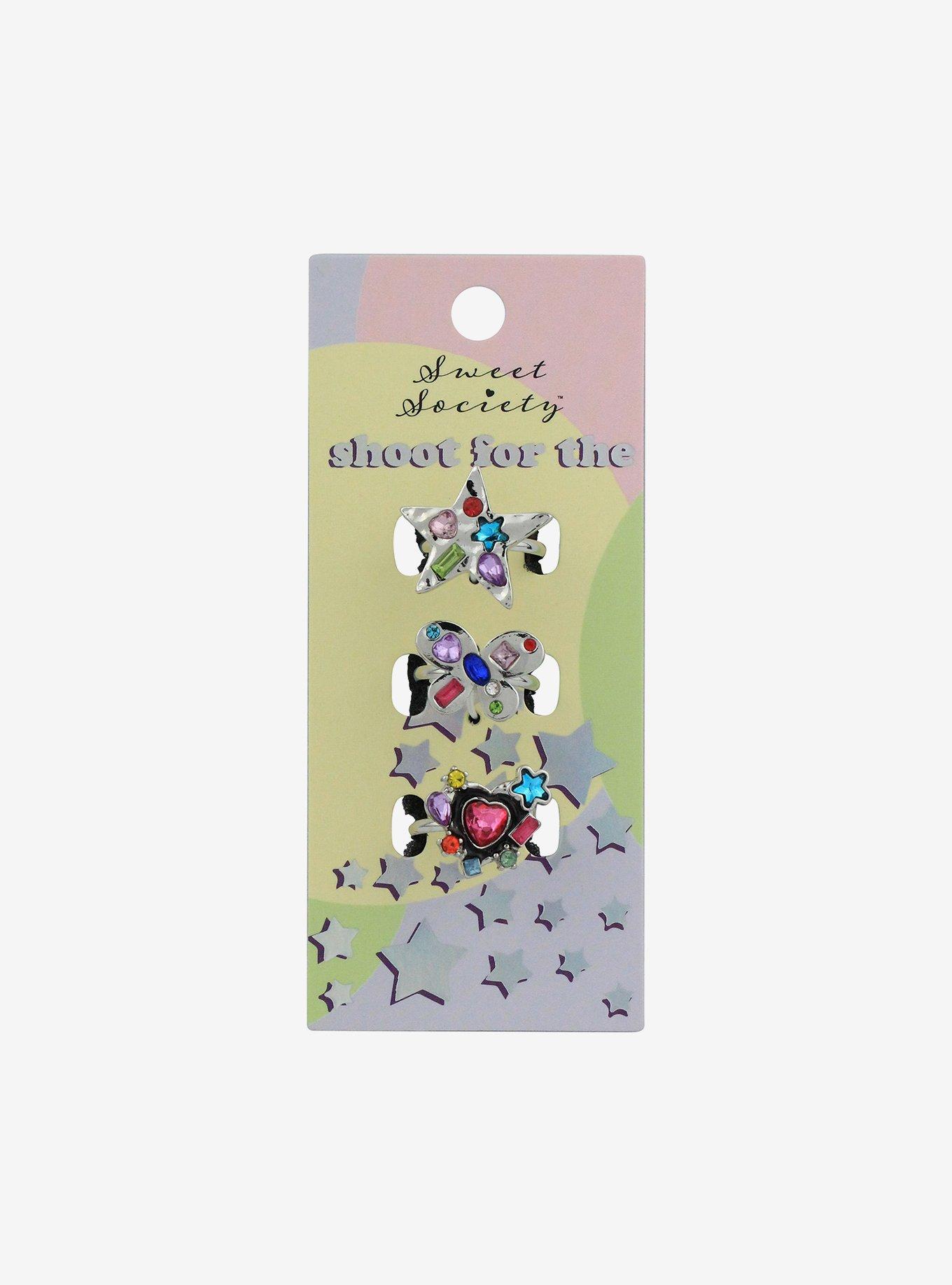 Sweet Society Jewel Icon Ring Set, , hi-res