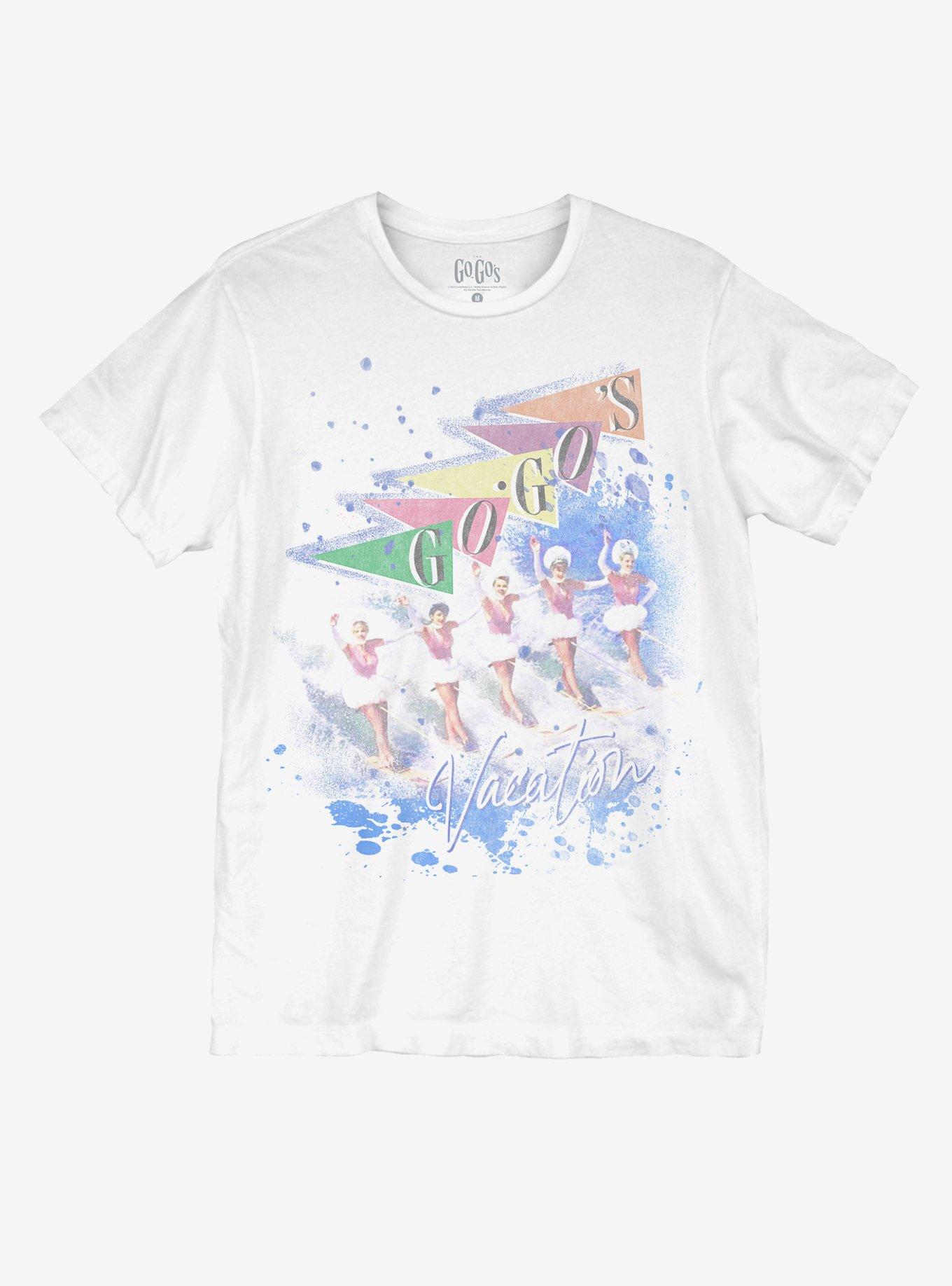 The Go-Go's Vacation Boyfriend Fit Girls T-Shirt, BRIGHT WHITE, hi-res