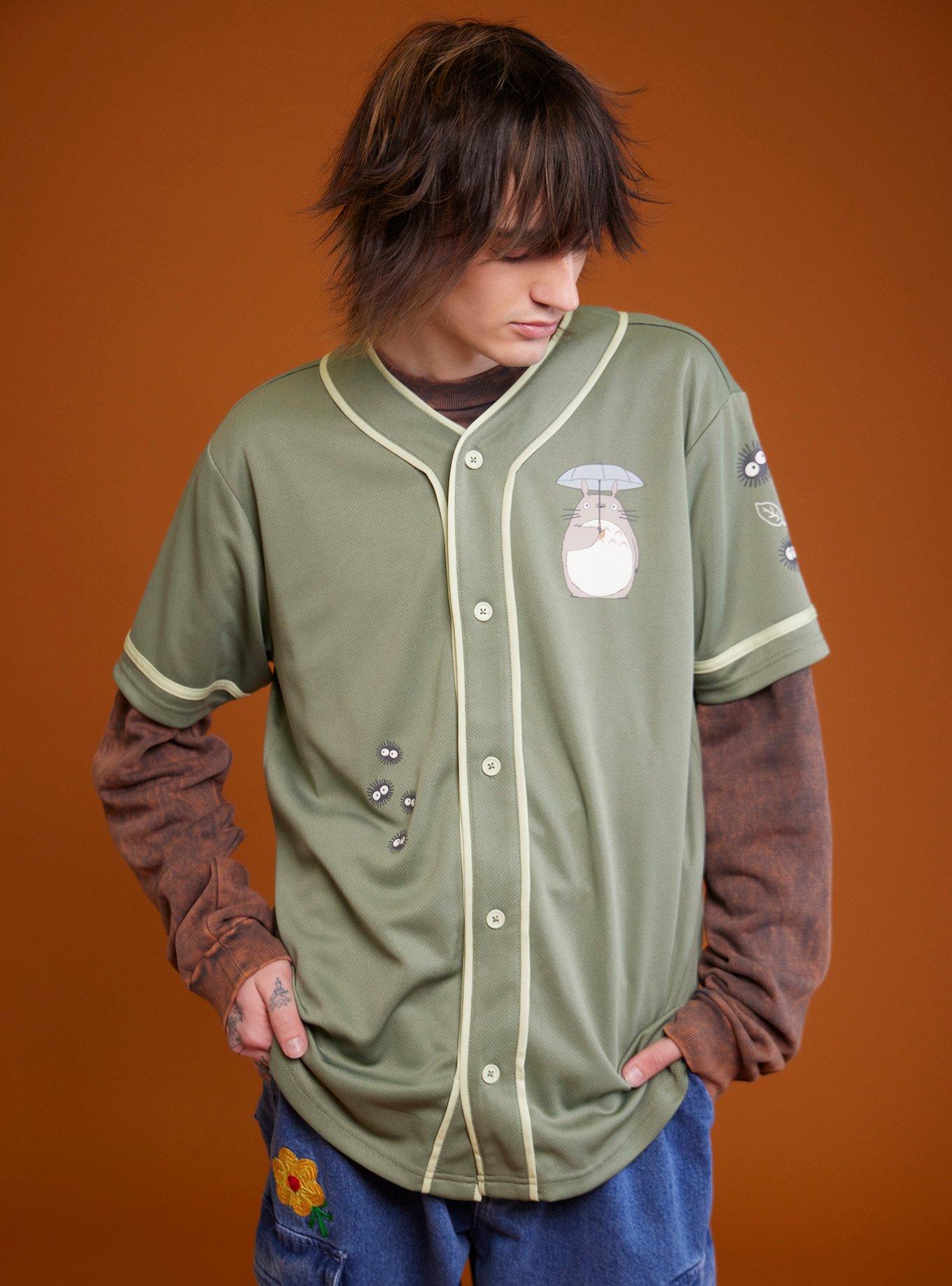 Our Universe Studio Ghibli® My Neighbor Totoro Baseball Jersey, SAGE, hi-res