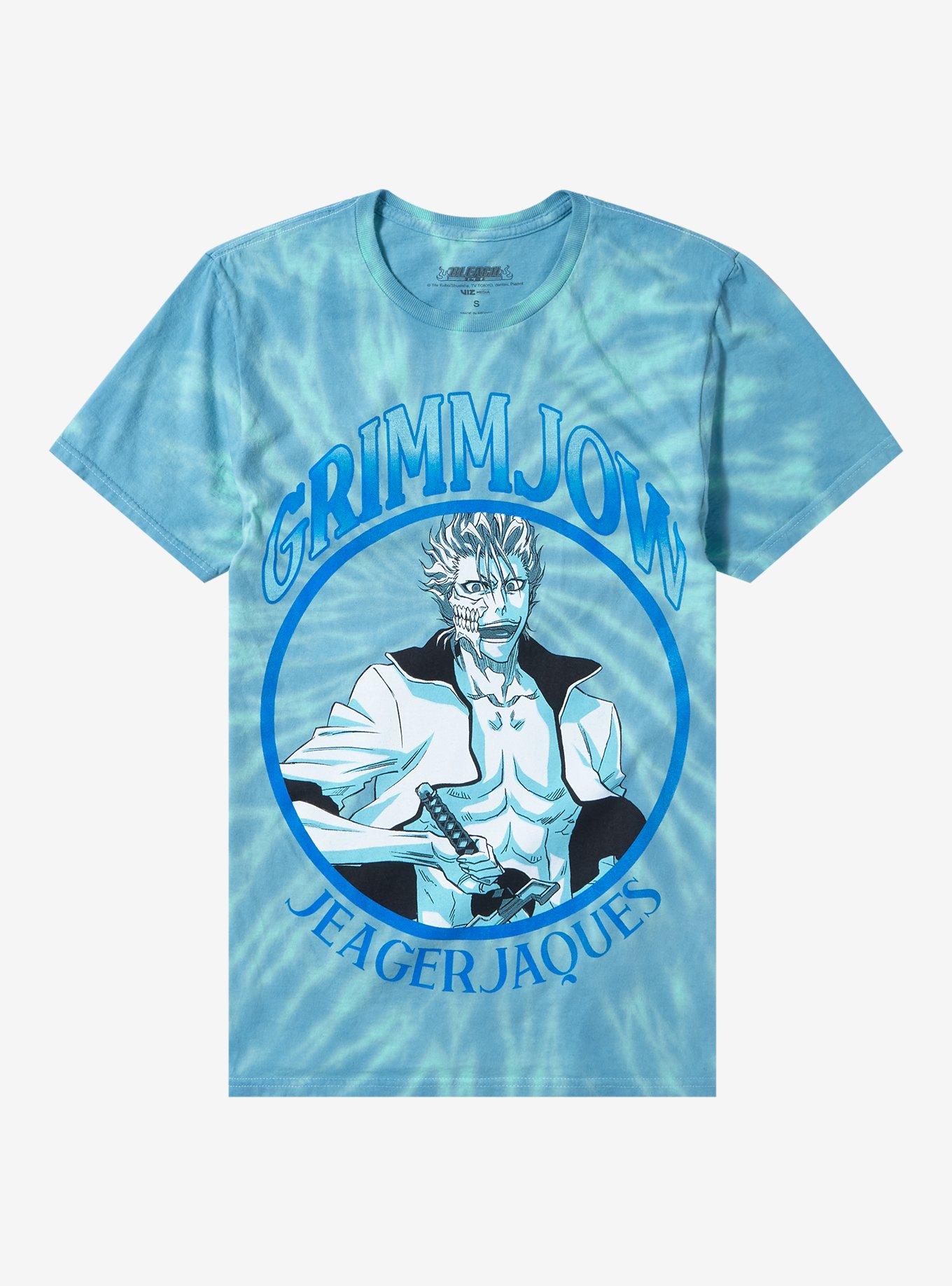 BLEACH Grimmjow Tie-Dye Boyfriend Fit Girls T-Shirt, , hi-res