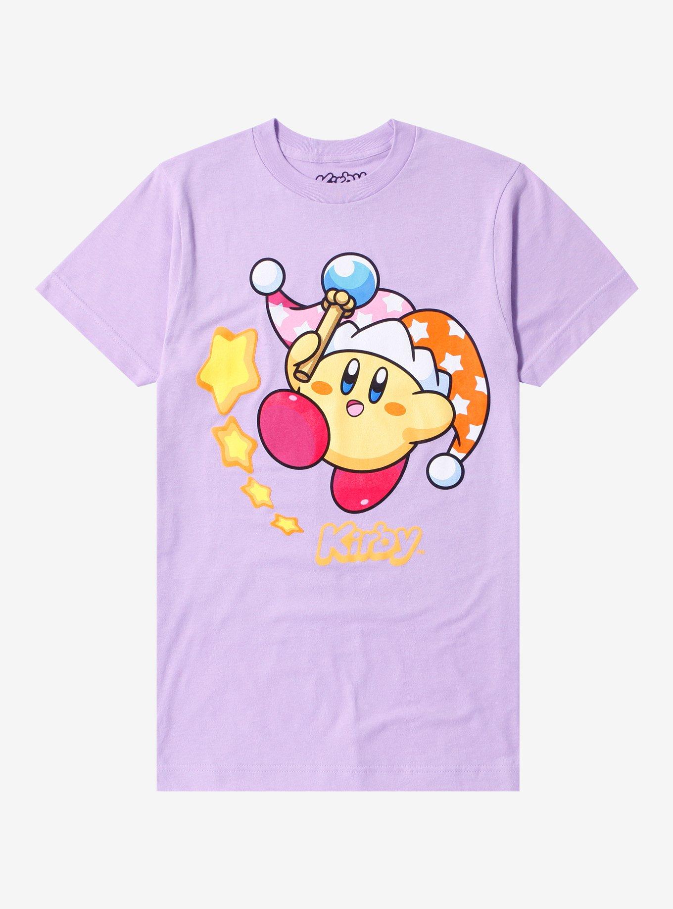 Kirby Beam Ability Boyfriend Fit Girls T-Shirt, MULTI, hi-res