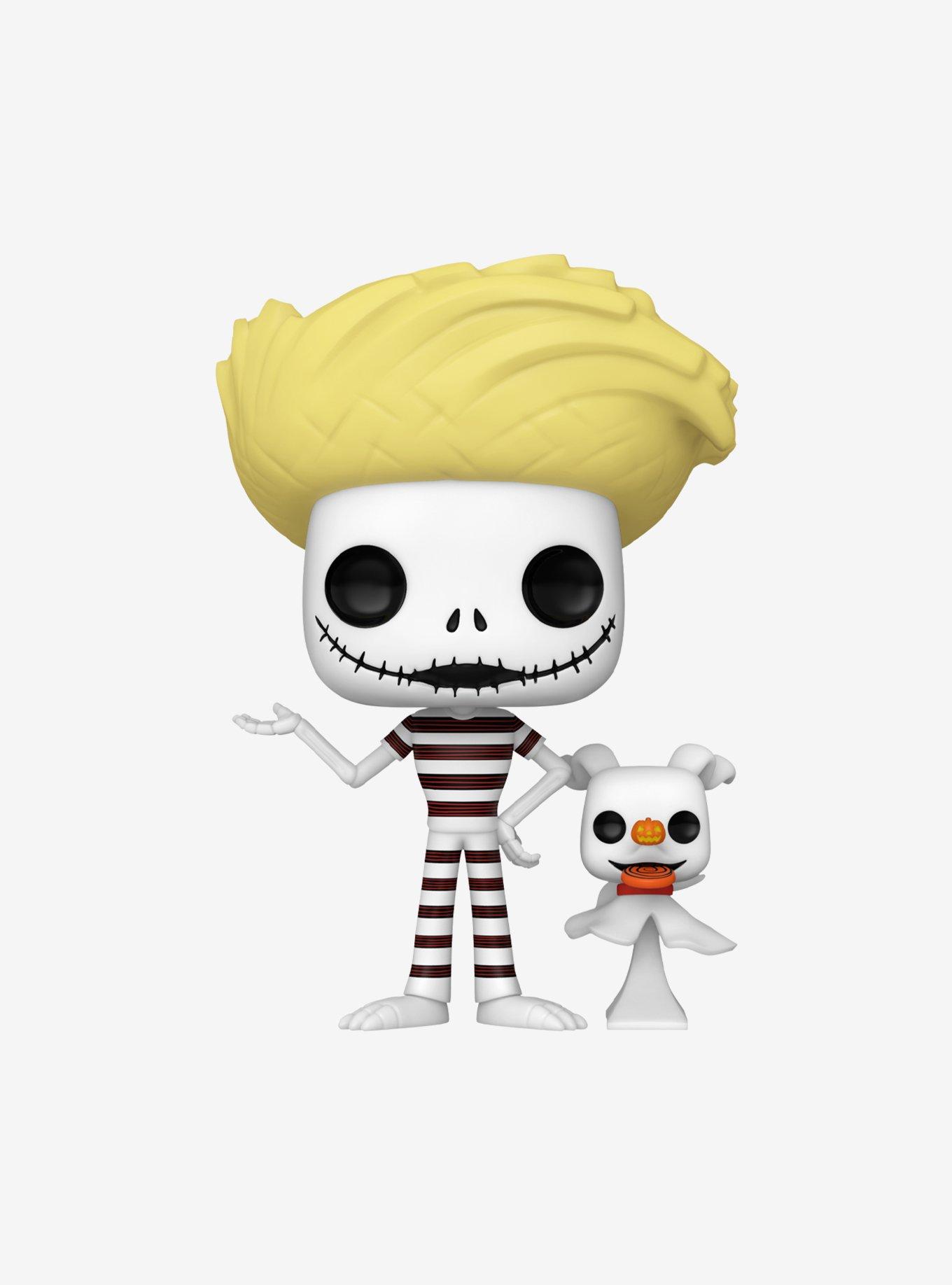 Funko Pop! Disney The Nightmare Before Christmas Jack Skellington with Zero Beach Vinyl Figure