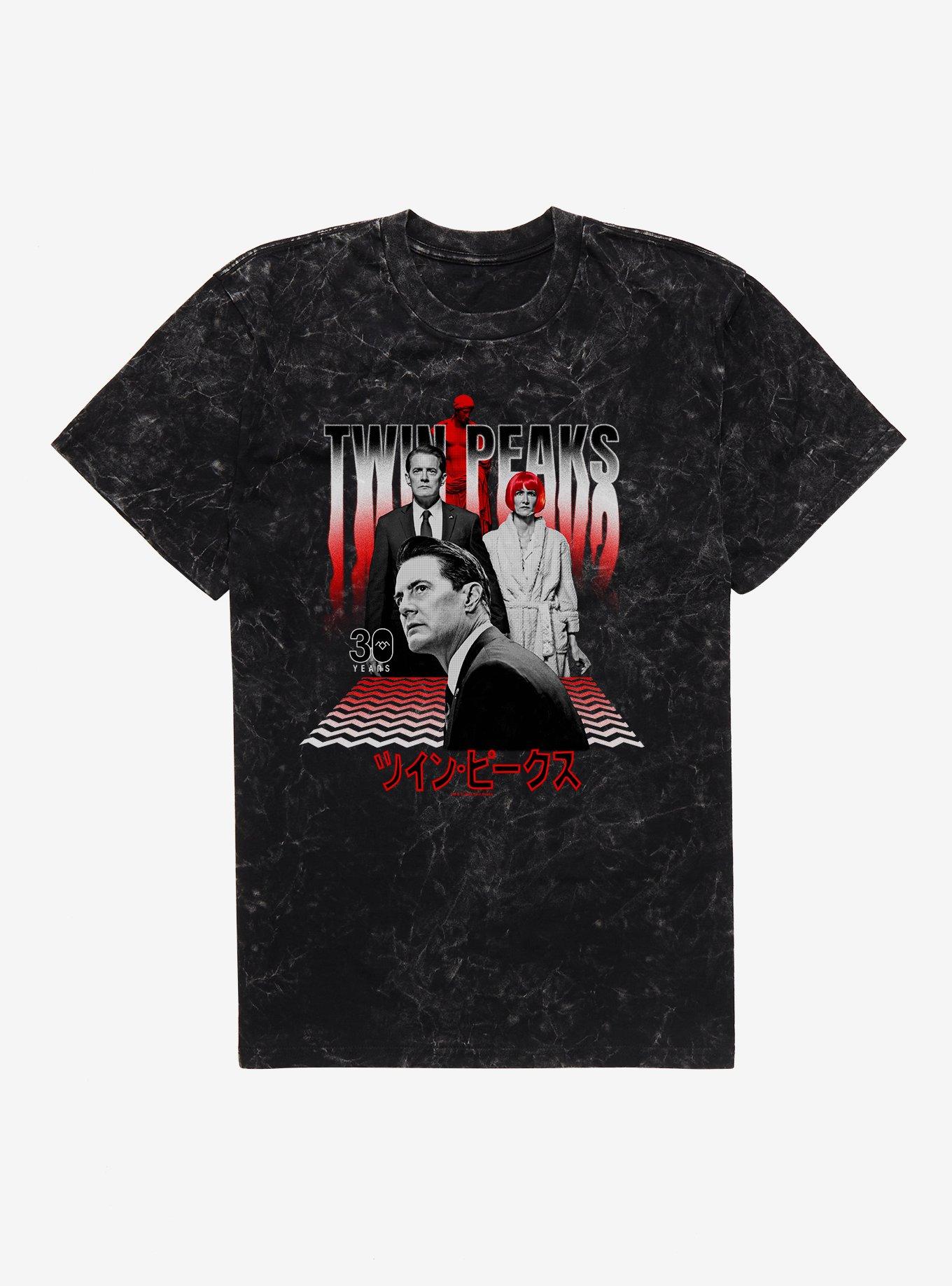 Twin Peaks 30 Years Mineral Wash T-Shirt