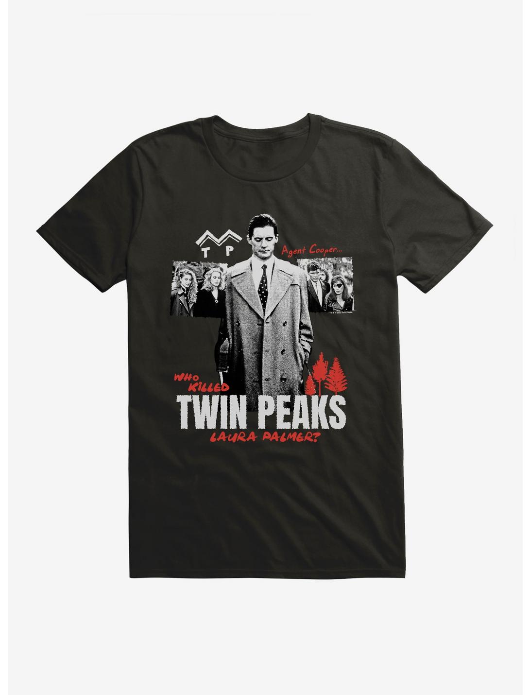 Twin Peaks Agent Cooper T-Shirt, BLACK, hi-res