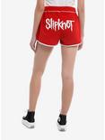 Slipknot Logo Girls Lounge Shorts, RED, hi-res