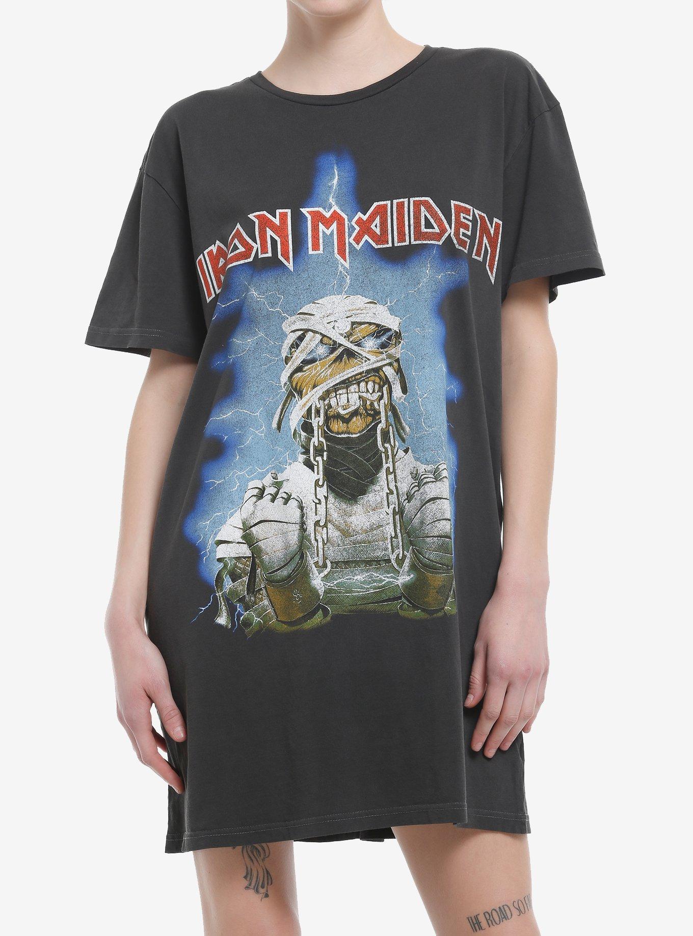 Iron Maiden Eddie Mummy T Shirt Dress Hot Topic