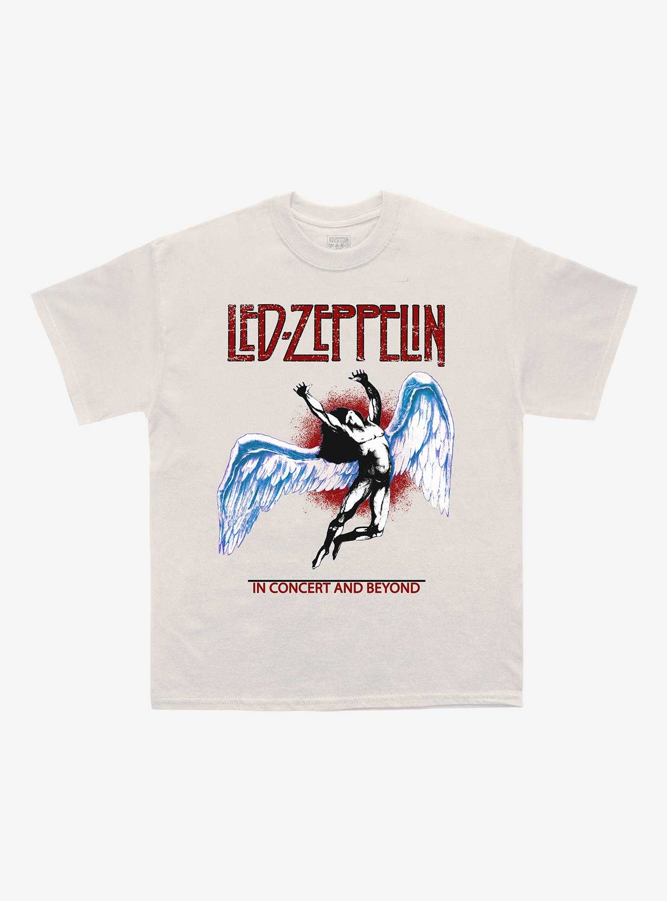 Led Zeppelin Icarus Boyfriend Fit Girls T-Shirt, , hi-res