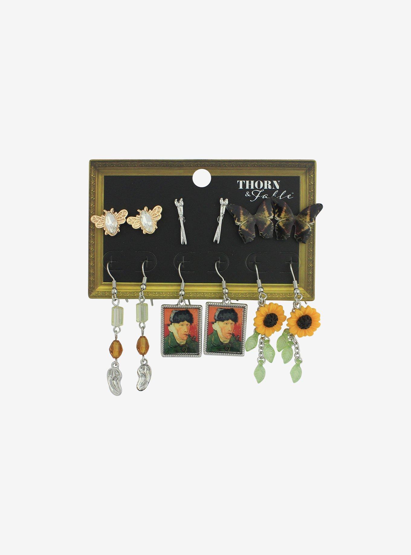Thorn & Fable Van Gogh Earring Set, , hi-res
