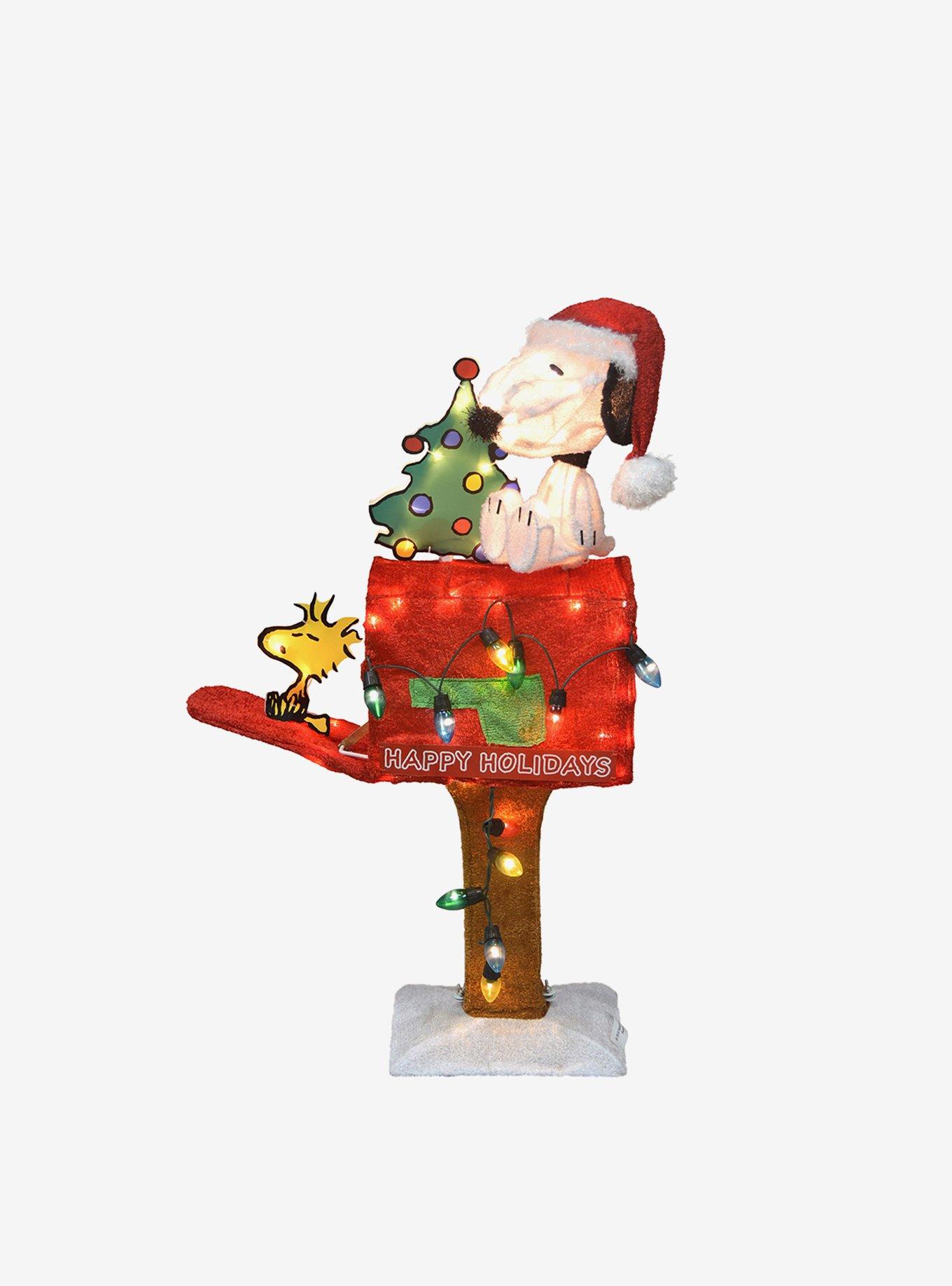 Peanuts Snoopy Tree on Mailbox Yard Decor, , hi-res