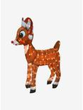 Rudolph the Red-Nosed Reindeer with Santa Hat Yard Decor, , hi-res