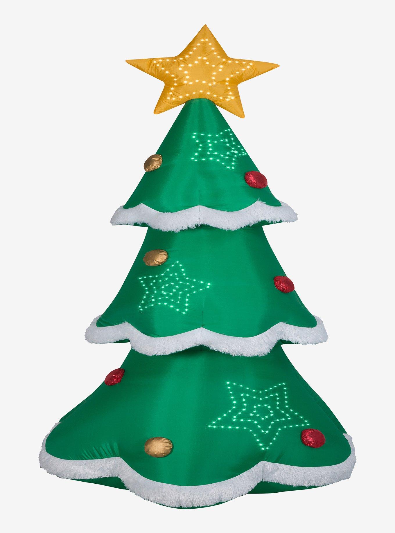 Christmas Tree Micro LED Lightshow Airblown, , hi-res
