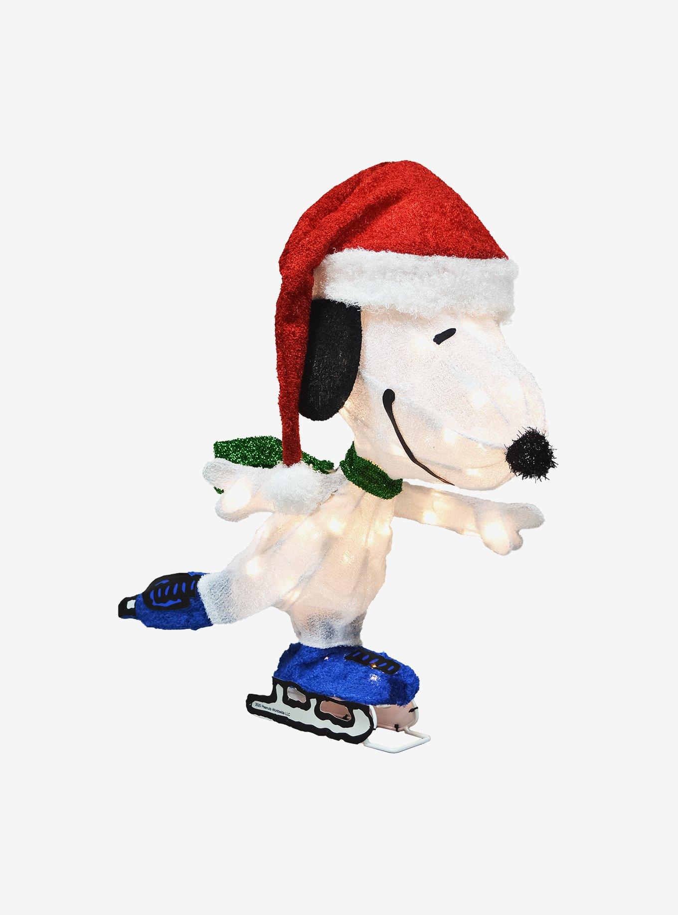 Peanuts Snoopy 3D Skating LED Yard Decor, , hi-res