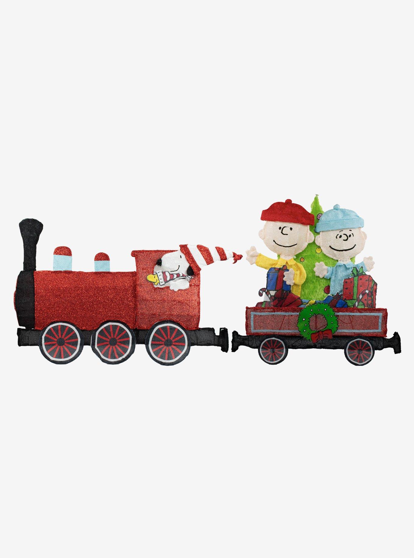 Peanuts Train Set Yard Decor, , hi-res