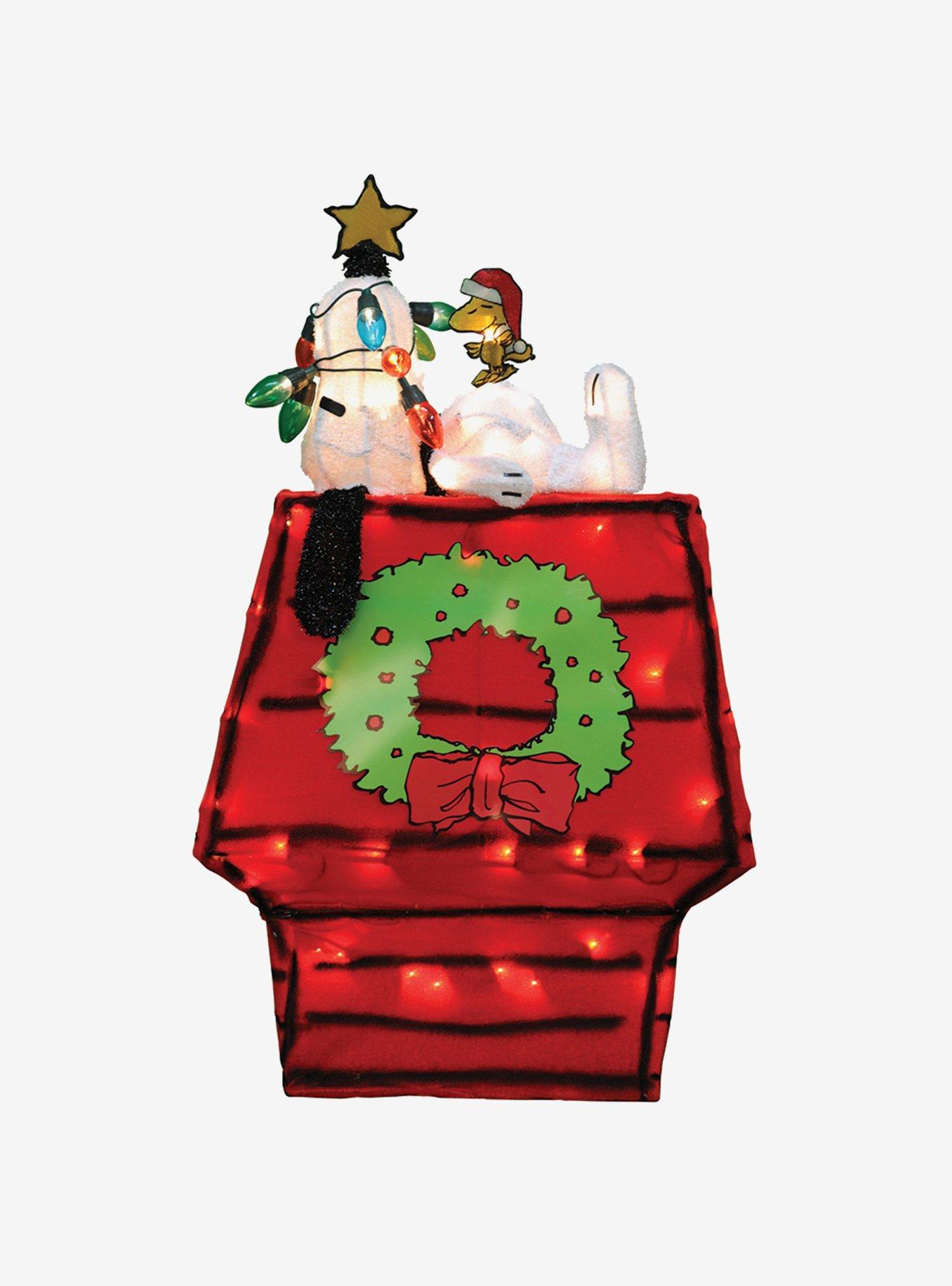 Peanuts Snoopy Dog House Star Yard Decor, , hi-res