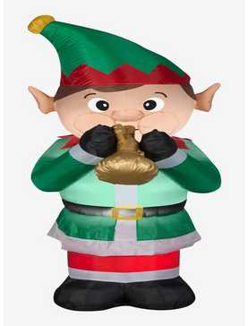Elf Playing Trumpet Animated Airblown, , hi-res
