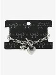 Sweet Society® Toxic Heart Toggle Chain Bracelet, , hi-res