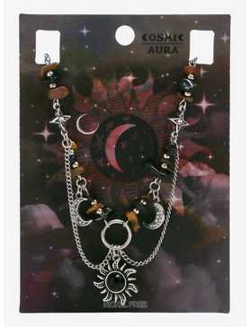 Cosmic Aura® Brown Celestial Necklace, , hi-res