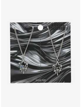Social Collision® Drippy Star Best Friend Necklace Set, , hi-res