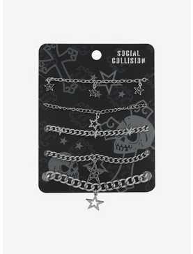 Social Collision® Star Chain Bracelet Set, , hi-res