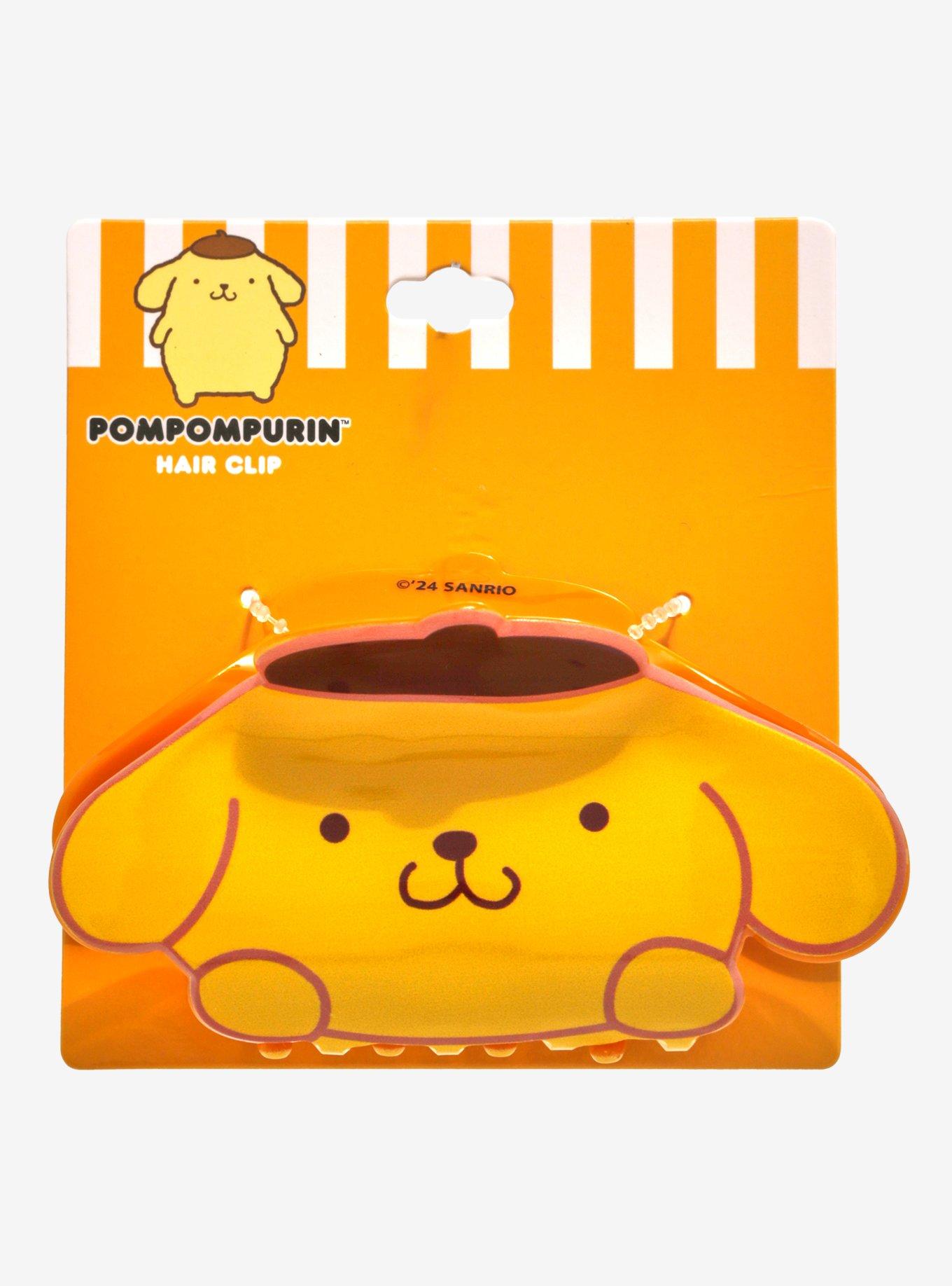 Pompompurin Peeking Claw Hair Clip, , hi-res