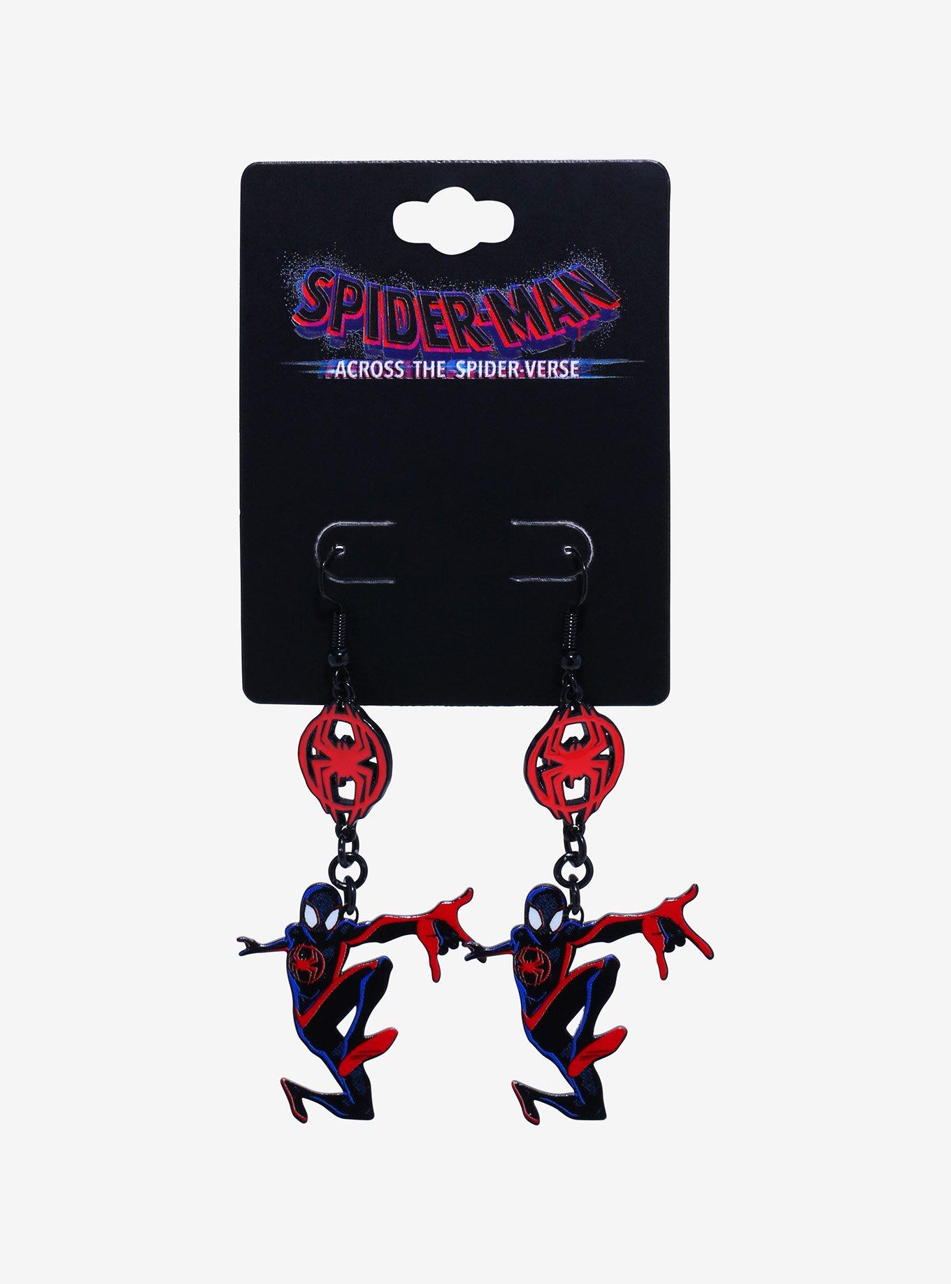 Spider-Man: Across The Spider-Verse Miles Morales Drop Earrings, , hi-res