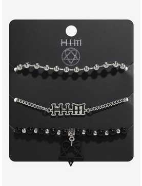 HIM Logo Chain Bracelet Set, , hi-res
