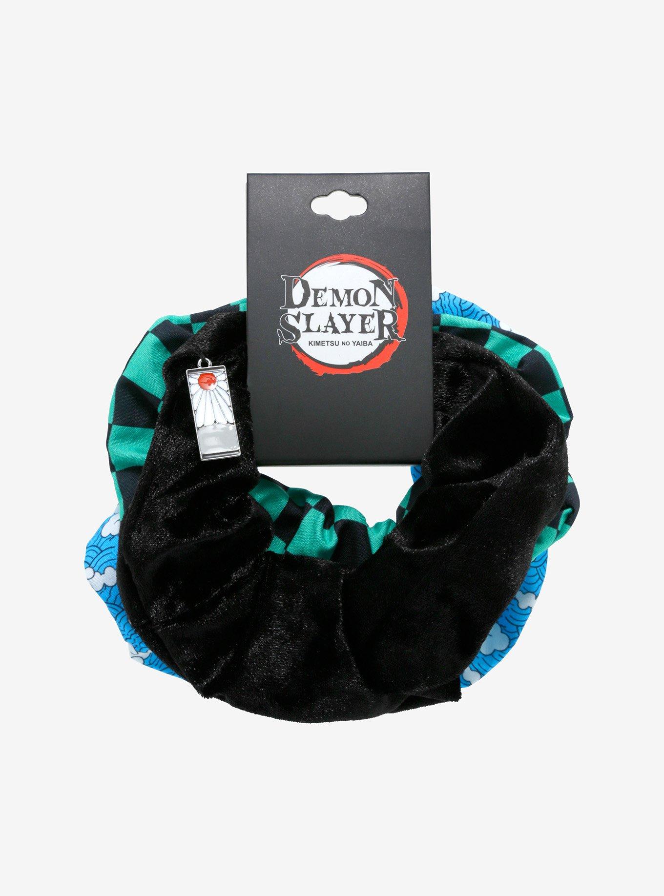 Demon Slayer: Kimetsu No Yaiba Tanjiro Charm Scrunchie Set, , hi-res