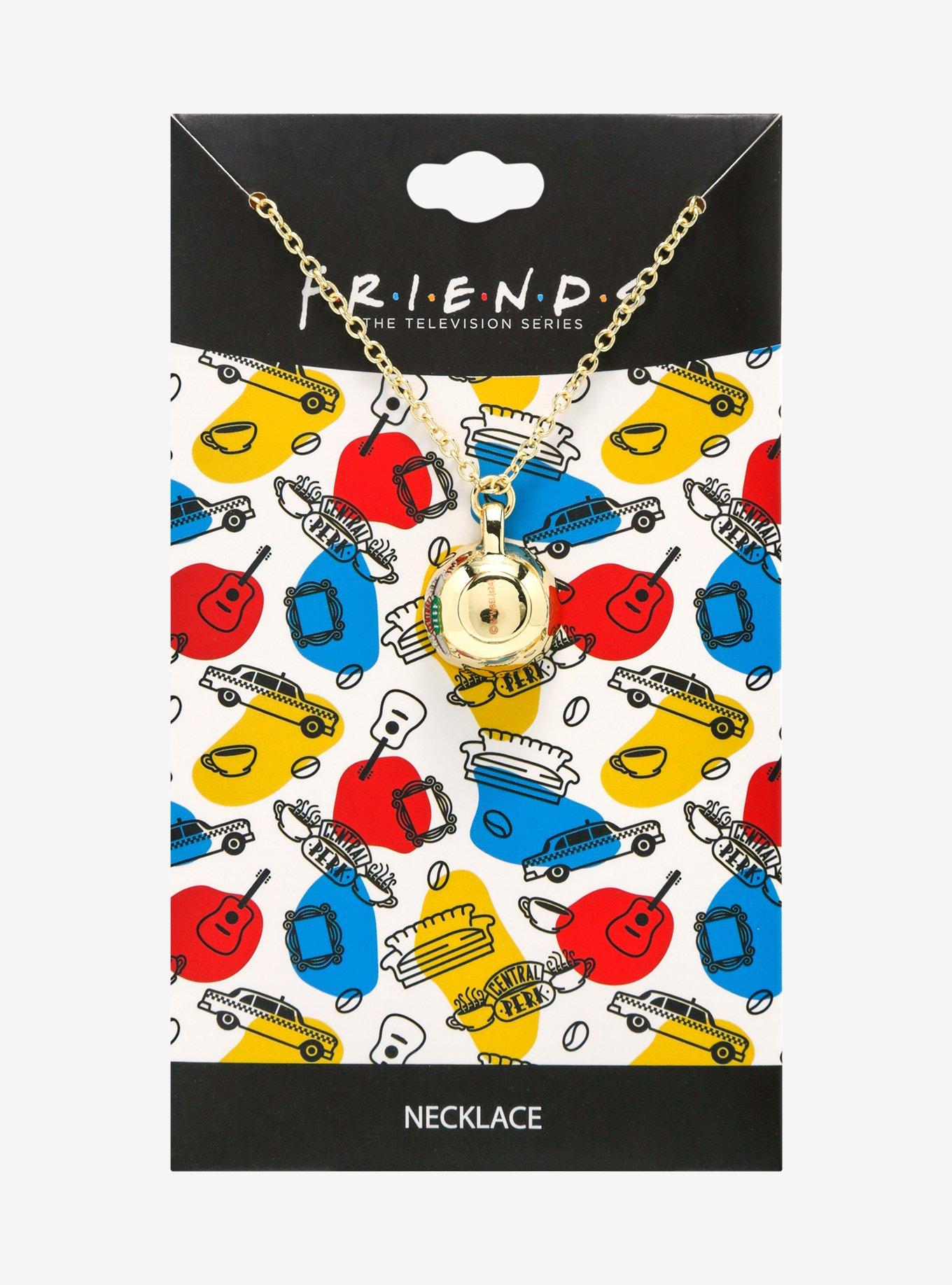 Friends Central Perk Gold Cup Necklace