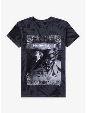 Death Note Ryuk & Light Metallic Foil Tie-Dye Boyfriend Fit Girls T-Shirt, , hi-res