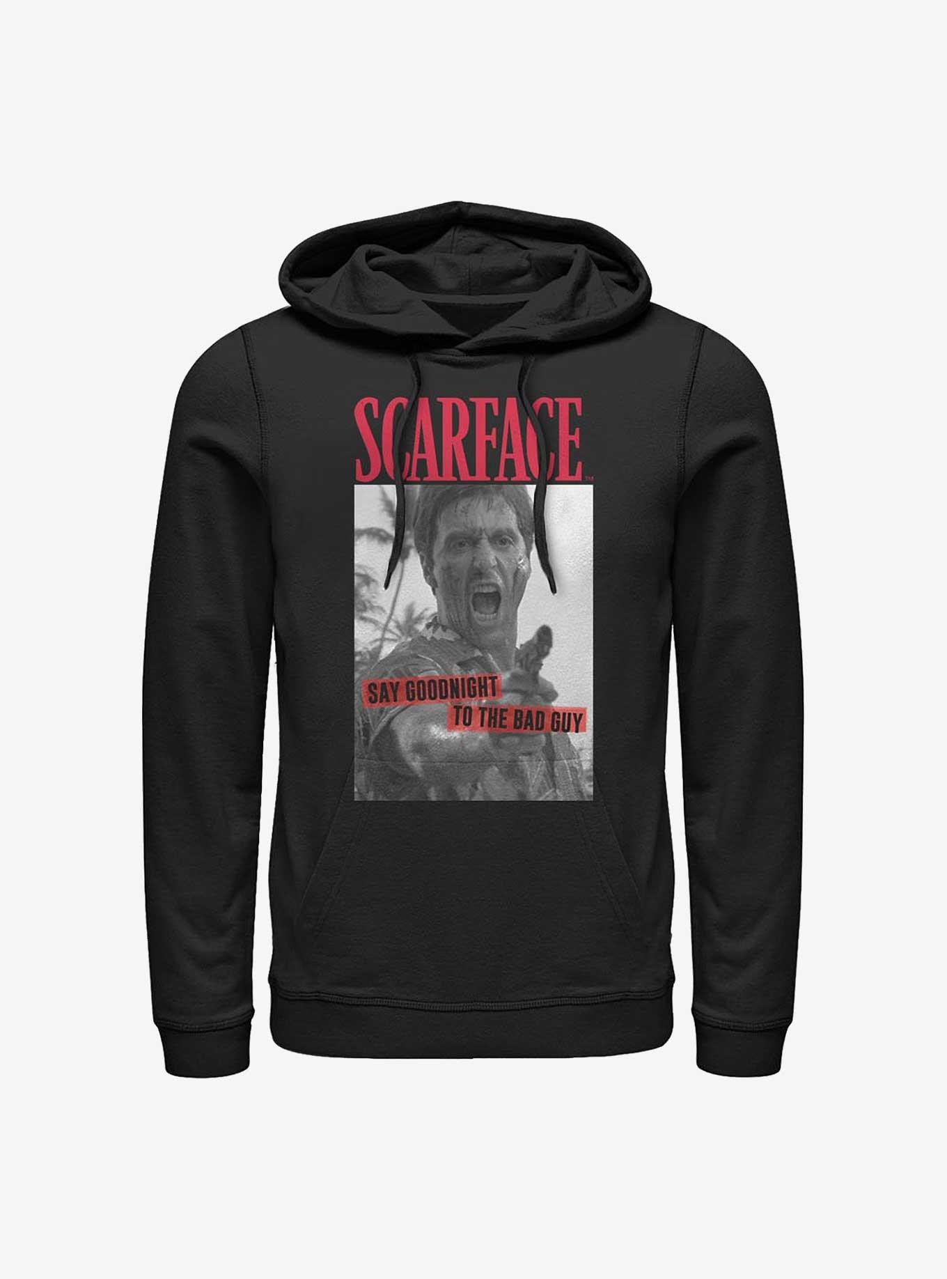 Scarface Say Good Night Hoodie, BLACK, hi-res