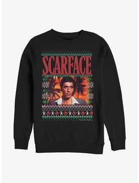 Scarface Tony Montana Ugly Christmas Sweatshirt, , hi-res