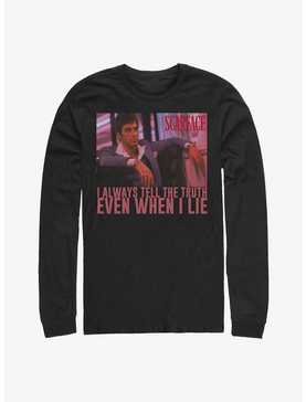 Scarface Always Tell The Truth Even When I Lie Long-Sleeve T-Shirt, , hi-res