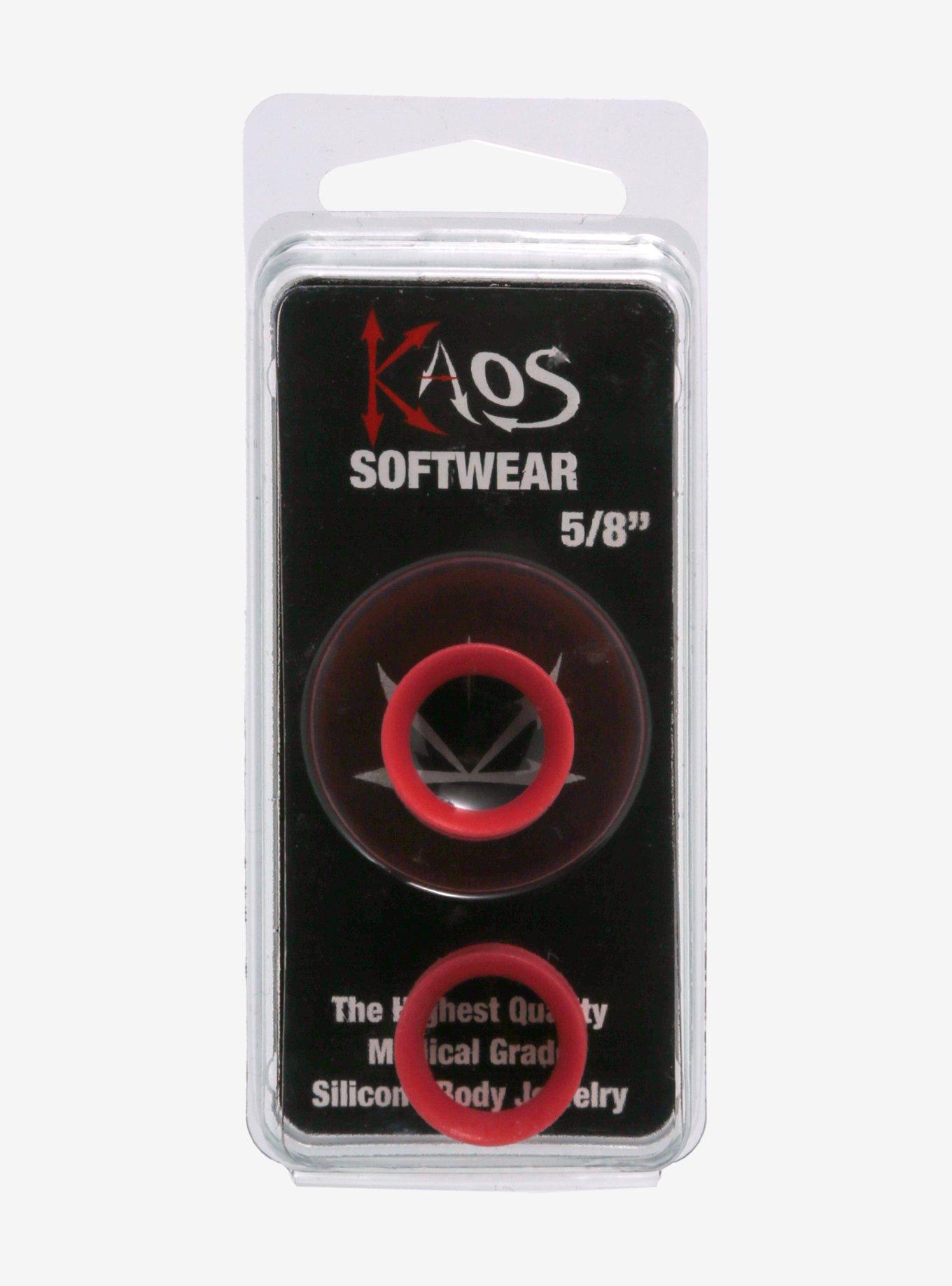 Kaos Softwear Pink Earskin Eyelet Plug 2 Pack Hot Topic