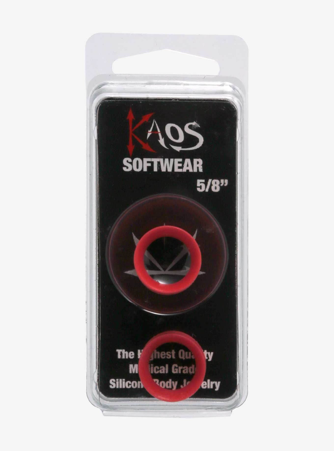 Kaos Softwear Pink Earskin Eyelet Plug 2 Pack, , hi-res