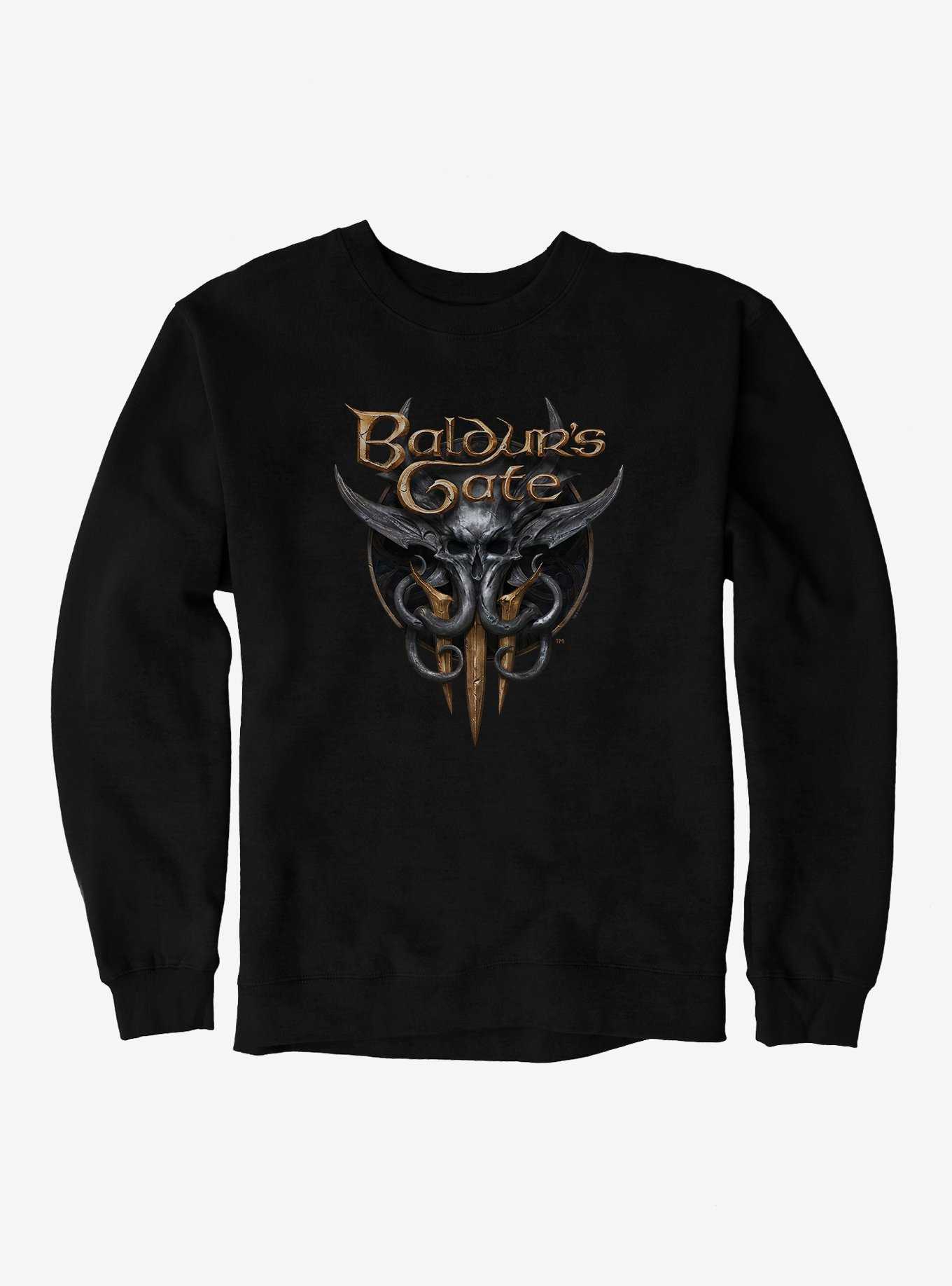 Dungeons & Dragons Baldur's Gate 3 Mind Flayer Logo Sweatshirt, , hi-res