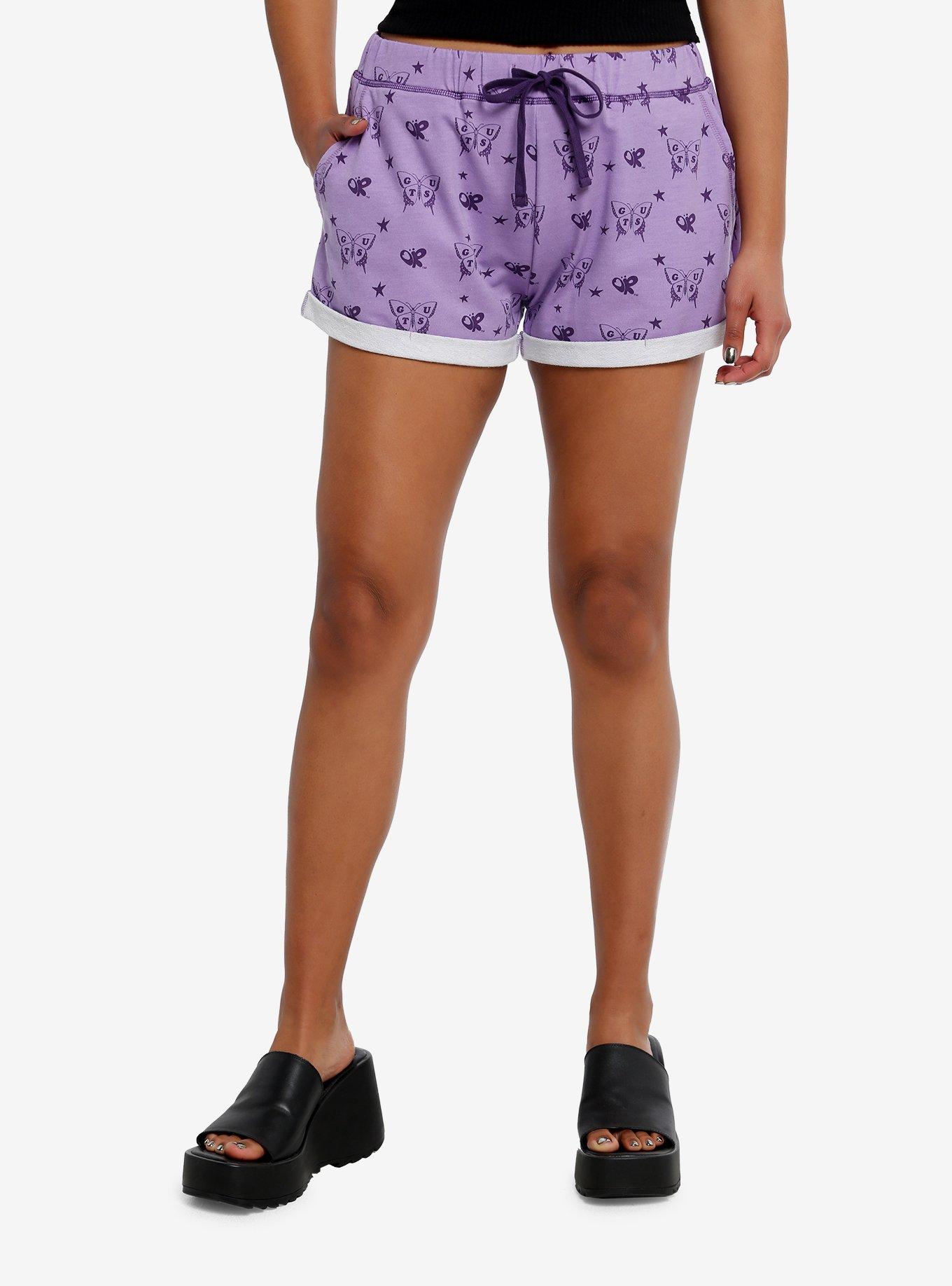 Olivia Rodrigo Guts Logo Girls Lounge Shorts