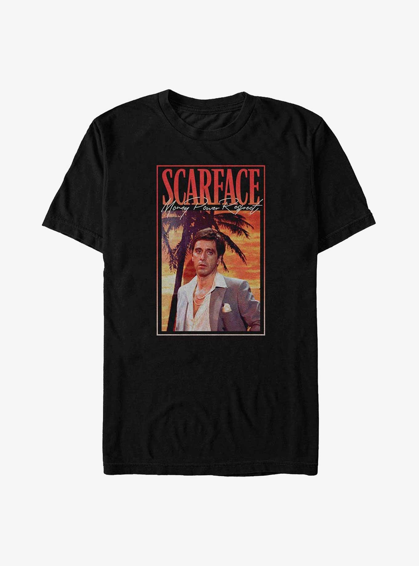 Scarface Money Power Respect Poster T-Shirt