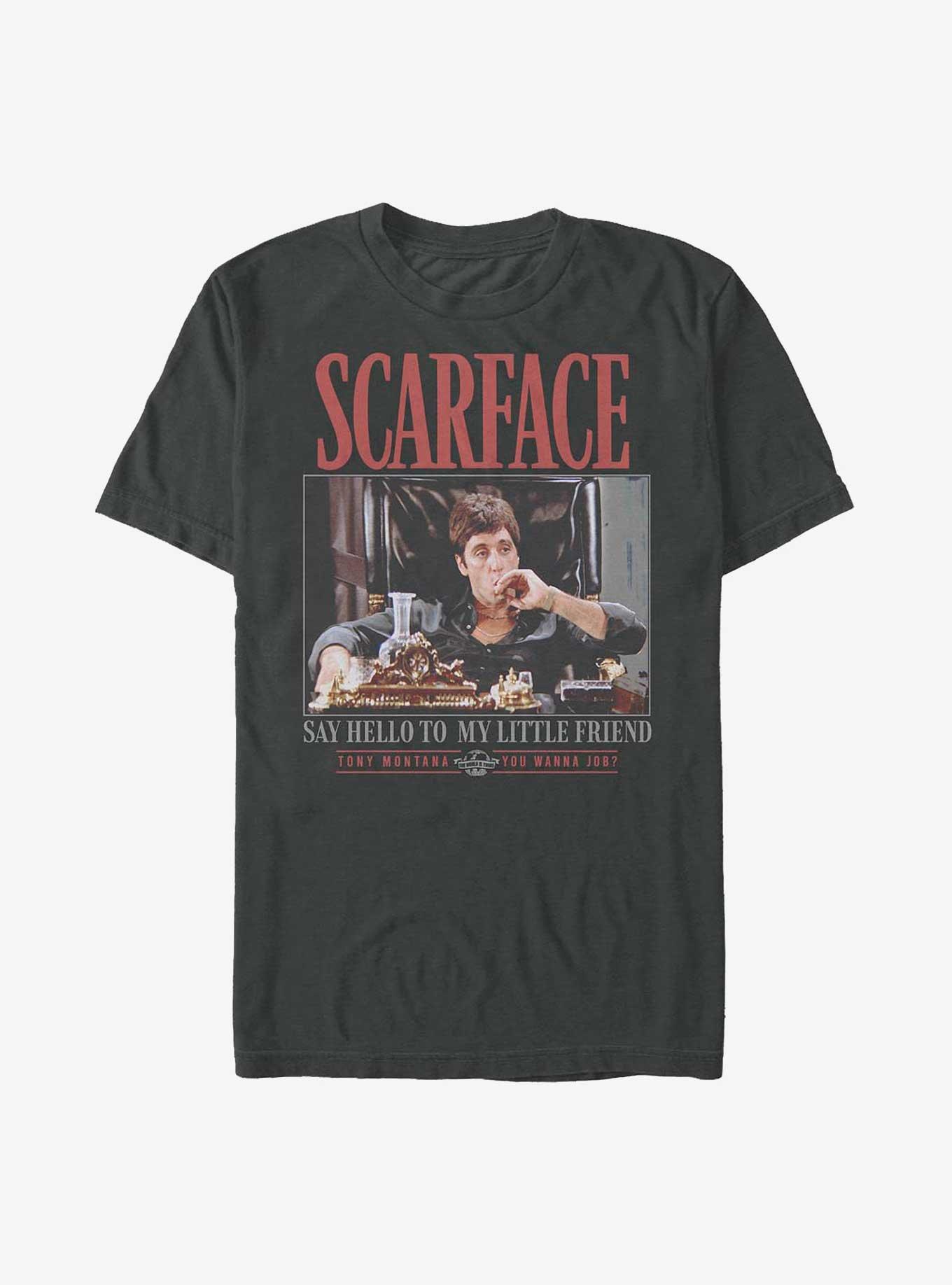 Scarface Cigar Time T-Shirt, CHARCOAL, hi-res