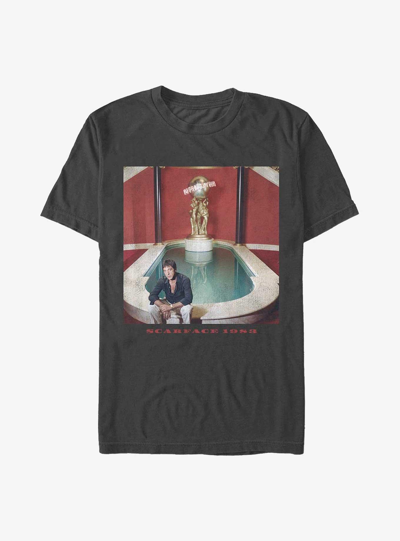Scarface 1983 Poster T-Shirt, BLACK, hi-res